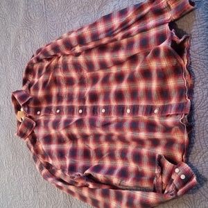 H&M L.O.G.G XL Flannel Shirt